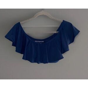 Kingdom & State Bikini Top Blue Women’s Small‎